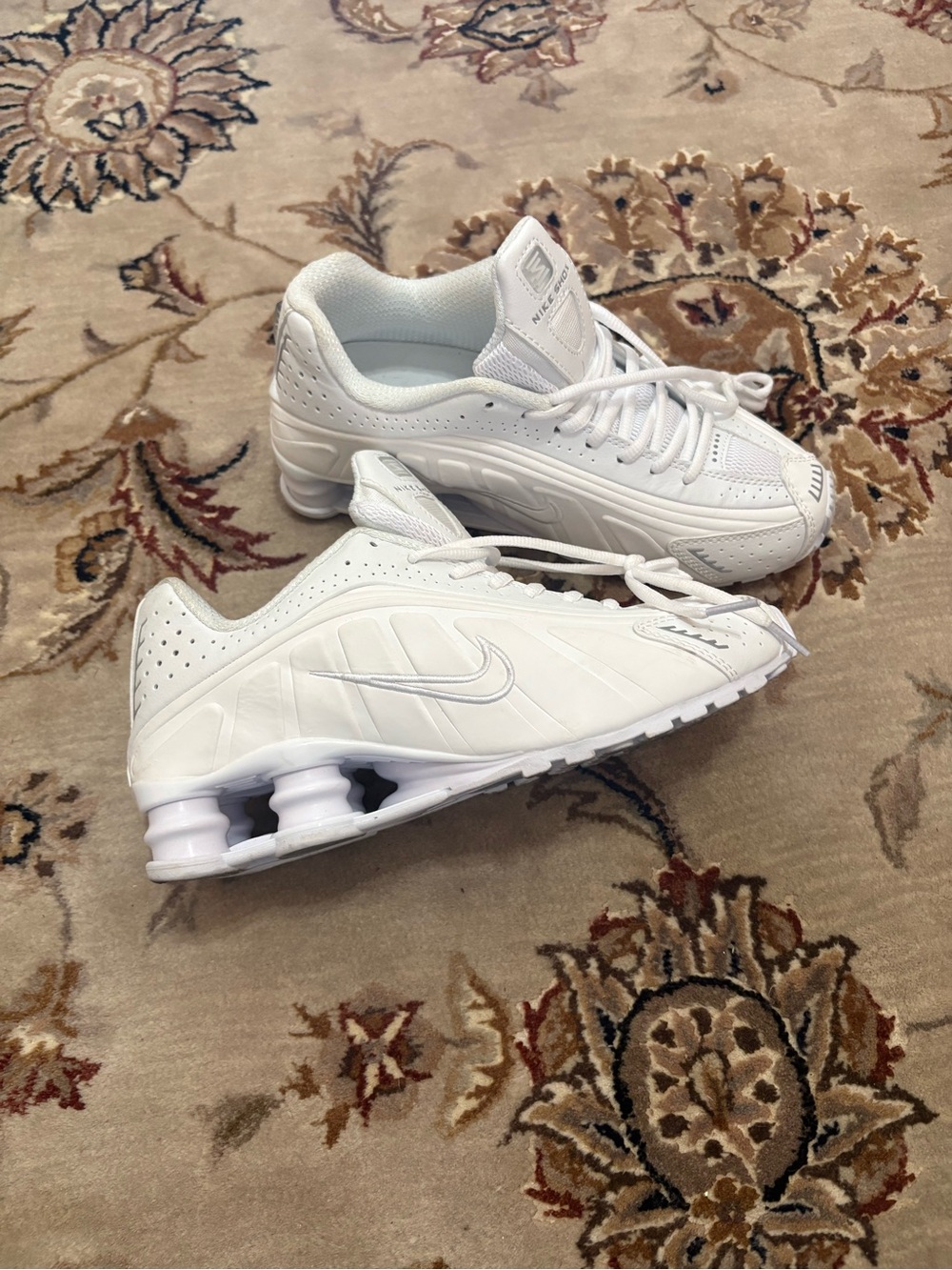 Nike White Shox Running Sneakers